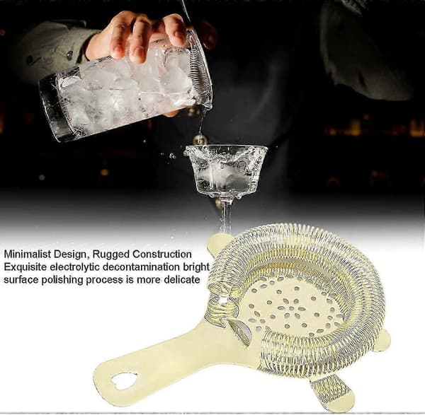 Wintersweet Cocktail Si Type Rustfrit Stål Bar Si Bartender Is Si Til Professionelle Bartendere Og Mixologer