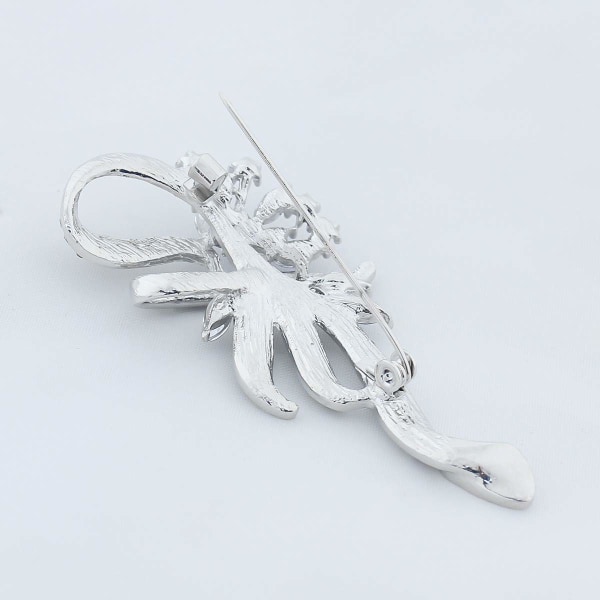 Krystal Fancy Vintage Style Broche Pin til kvinder