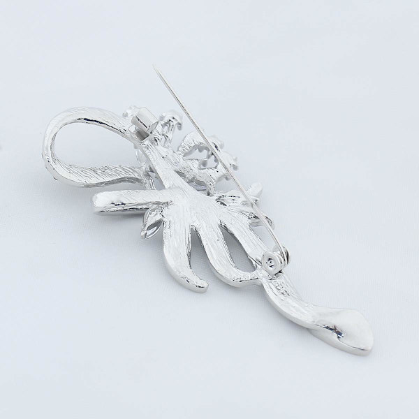 Krystal Fancy Vintage Style Brosche Pin til Kvinder