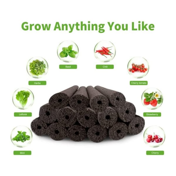 Ersättningssats för 30 st Seed Pod Kit för Hydroponics Grow Anything Kit Garden Seed Starting System Hydroponics för inomhusbruk