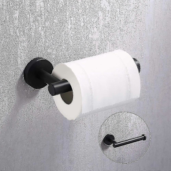 Toiletpapirholder i rustfrit stål, badeværelsestissue rulleholder dispenser