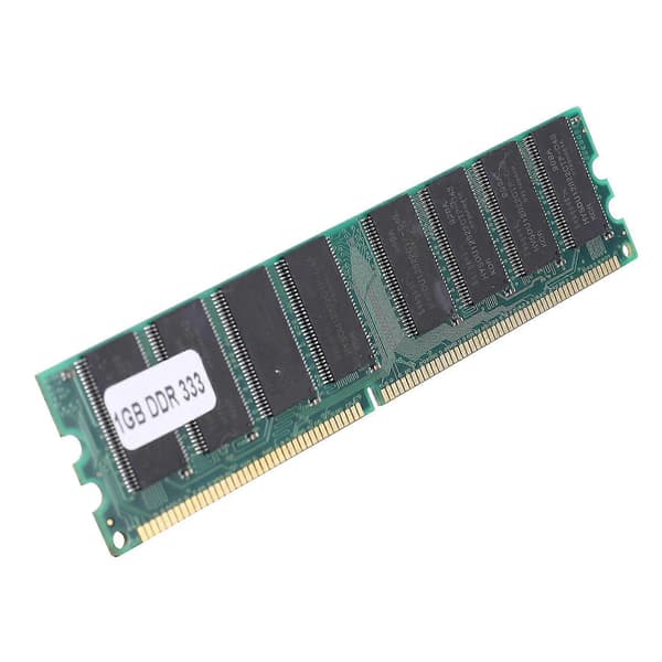 1 GB DDR 400 400 MHz PC3200 184-pin Non-ECC DIMM-minne RAM for stasjonær PC