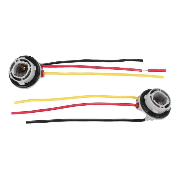 2 stk. 1157 Bay15d Lampeholder Pærer P21/5w Adapter Base Socket Connector Plastik Biltilbehør Til