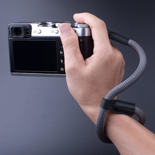 Kamerarem, Kompatibel med Sony A6100 A6600 A6400 A6000 A6300 A6500 RXIR II RX10 IV X100F X-T30 X-T4 X-T3 X-T20 X-T2 X100S E-M10 Mark Grå