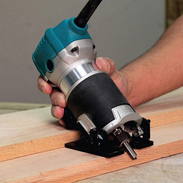 Træbearbejdningsfræser Trimmer Maskinbase 65 mm Kompakt Overfræser Tilt-base Til 3709