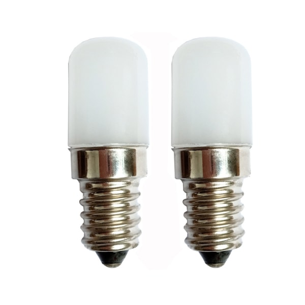 [2st] E14 Liten 2W LED-skruvlampa Cool White Light 6000K