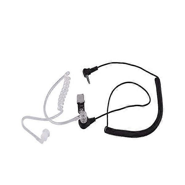3,5 mm Headset Øretelefon Headset 1 Pin Ham - Amatørradio Sort
