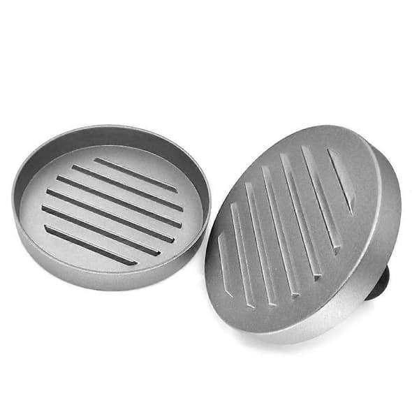 Hamburgerpresse i aluminiumslegering, non-stick, form til bøffer, køkkenredskab