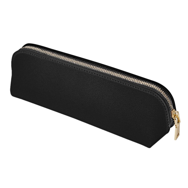 Nahkainen case Slim Design kynälaukku metallivetoketjulla taskukokoinen tai opiskelijatoimistoon College Middle School