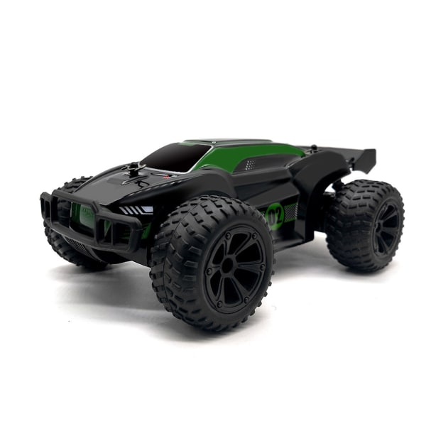 2,4 GHz høyhastighets Rc-biler med oppladbart batteri (grønn)