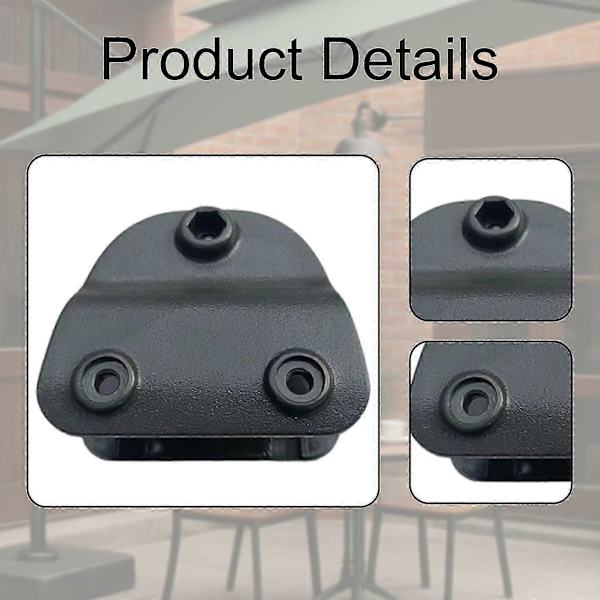Stor terrasseparasolfod kraftig parasolholder robust udendørs parasol
