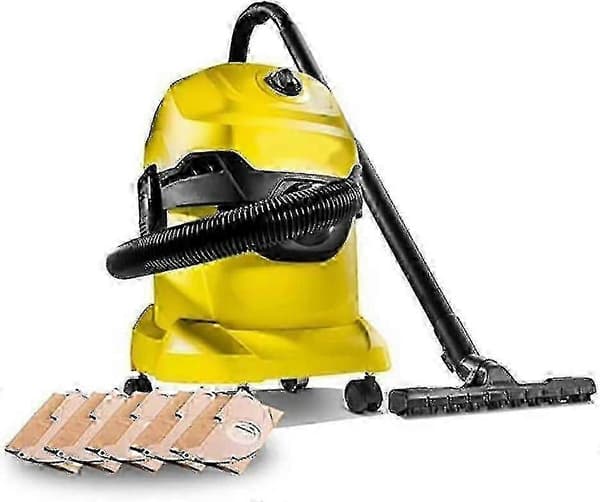 Karcher WD3 Premium Dammsugarpåsar - 5-pack Passar A2534, A2204 Modeller