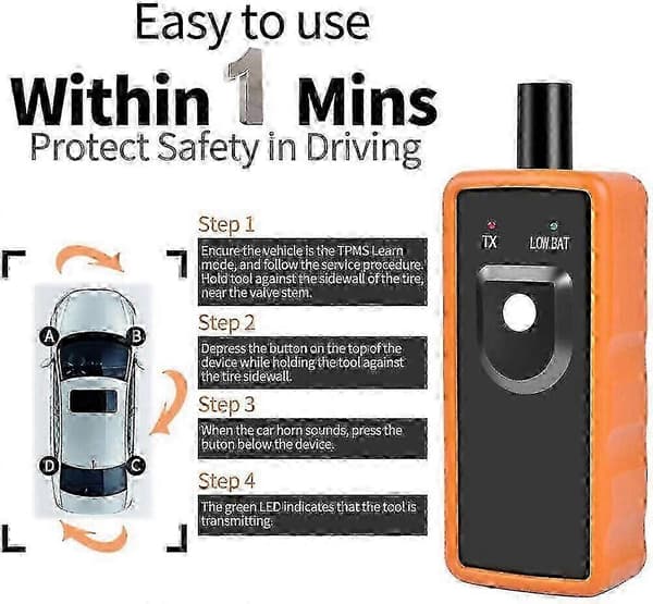 Opel/G M Dekktrykkovervåkingssystem Reset Tool - El-50448 OEC-T5 TPMS
