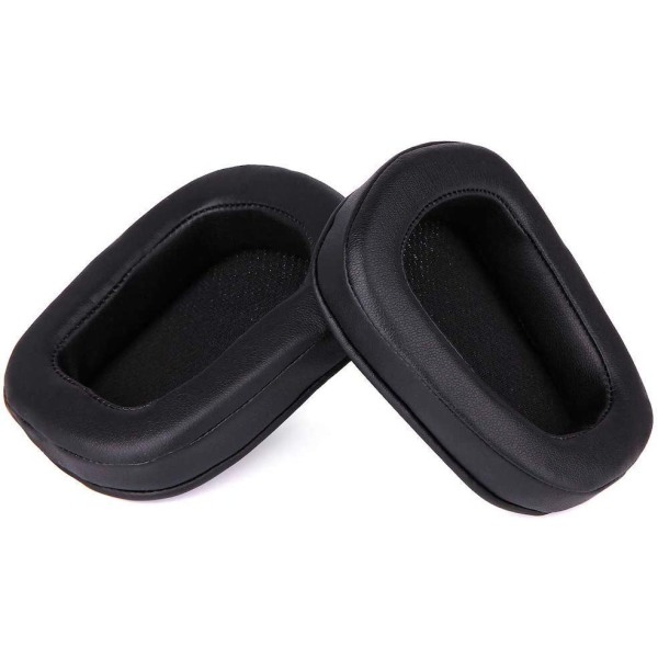 Udskiftning af ørepuder, der er kompatible med Logitech G933 G633 G533 (1 par, sort)