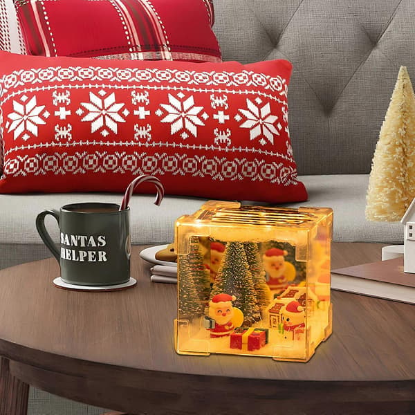 Bocqde Julepynt Julegaver DIY Jule Natlampe
