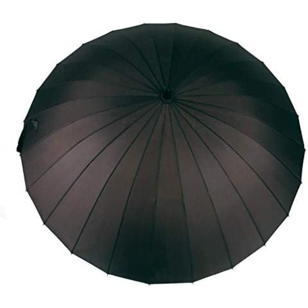 Stok Paraply Dobbelt Baldakin 24 Ribber Sol og Regn Dobbelt(Blå)