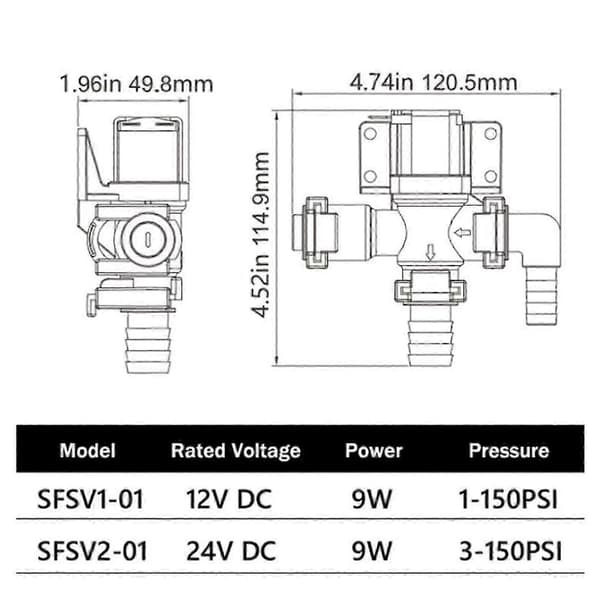 Magnetventil Sifonbryder Dele Nem Installation Til Marine Toilet 12v