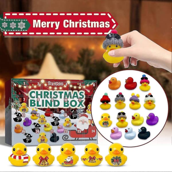 24 Luker Julekalender Ender Blindboks Leke Kreativ Adventskalender