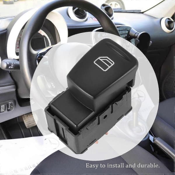 Vindusbryter foran venstre høyre for Smart Forfour 454 2004-2006 A4548201010 Hatchback Power