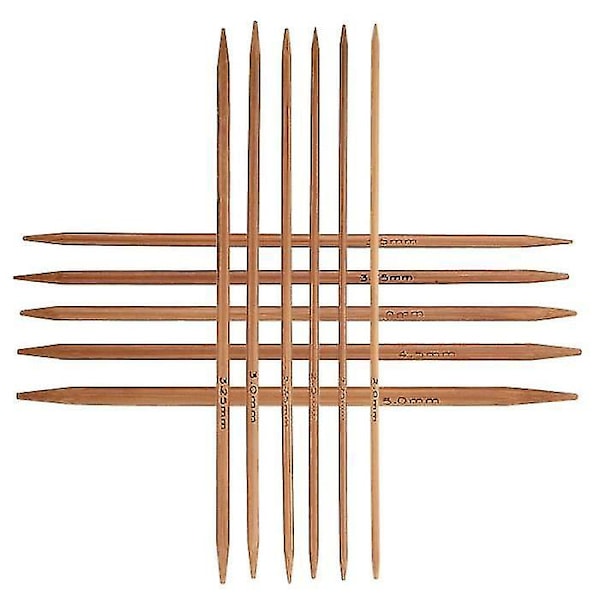 Set med 11 kolspetsade stickor i kolfiber