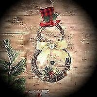juldekoration krans belyst krans julkrans julklapp