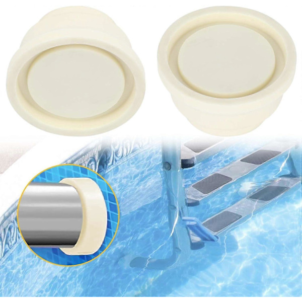 2 stk. Gummibuffer til swimmingpool, Pool Bumper Beskyttelsesprop