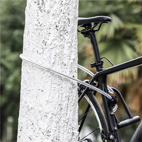 Cykel Säkerhetskabel Cykelsäkerhet Ståltråd Kedjelås Motorcykel