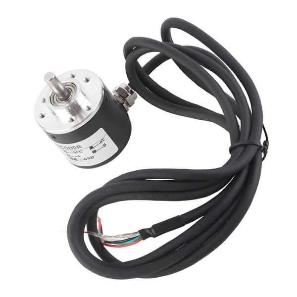 Magnetoelektrisk Inkrementel Rotationsencoder 5V-24V AB 2-Faser 600P/R 6mm Aksel