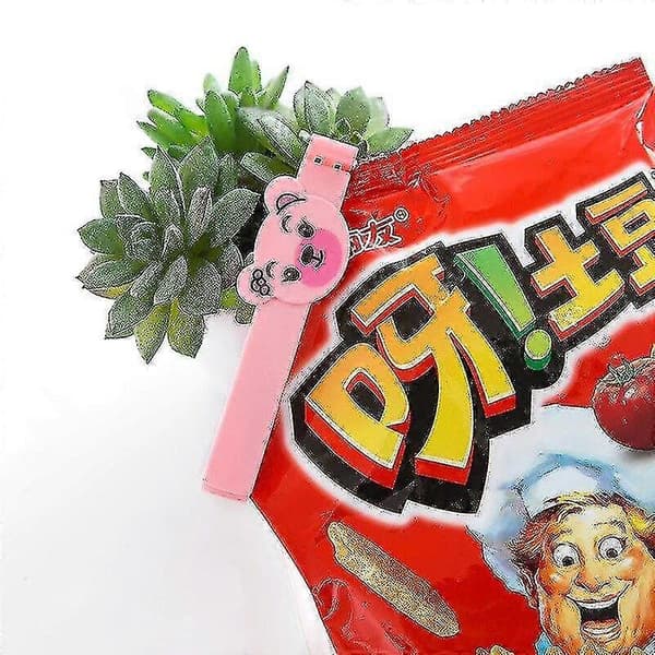4 stk./sett Poseklyper Snacks Mat Tilbehør Snacks Forseglingsklype Gjenbrukbare Kjøkkenredskaper|Poseklyper