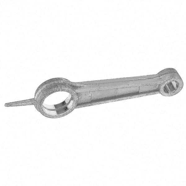 Plejlstang til luftkompressor stempeldele støbt aluminium krumtapaksel 12x23x89mm
