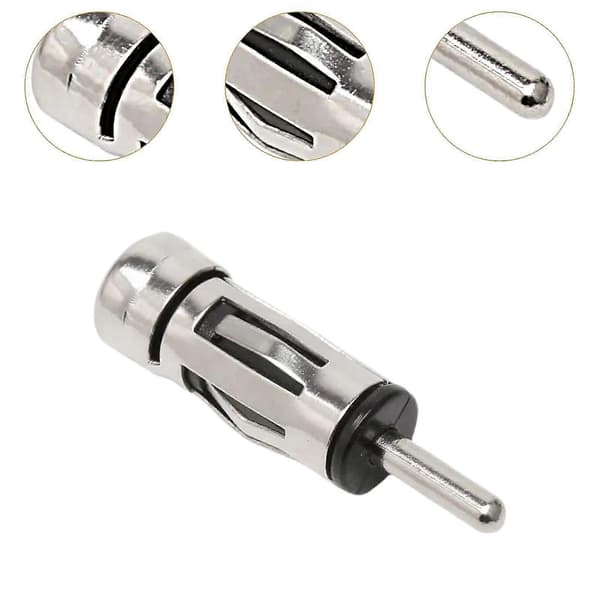 Generisk bilradioantenneadapter Universal Iso-stik til Din-stik