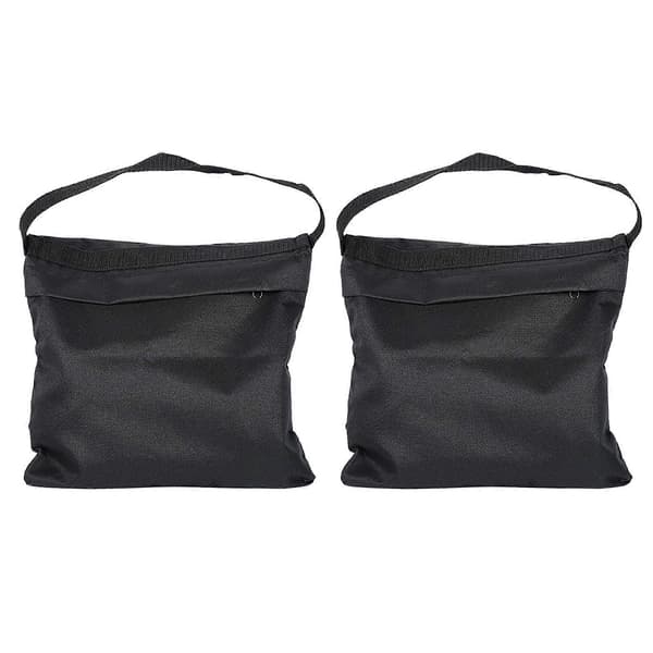 2-pack Sandsäckar Viktpåsar för Foto Video Studio Ljusstativ Tripod - Fyllbar Utrustning