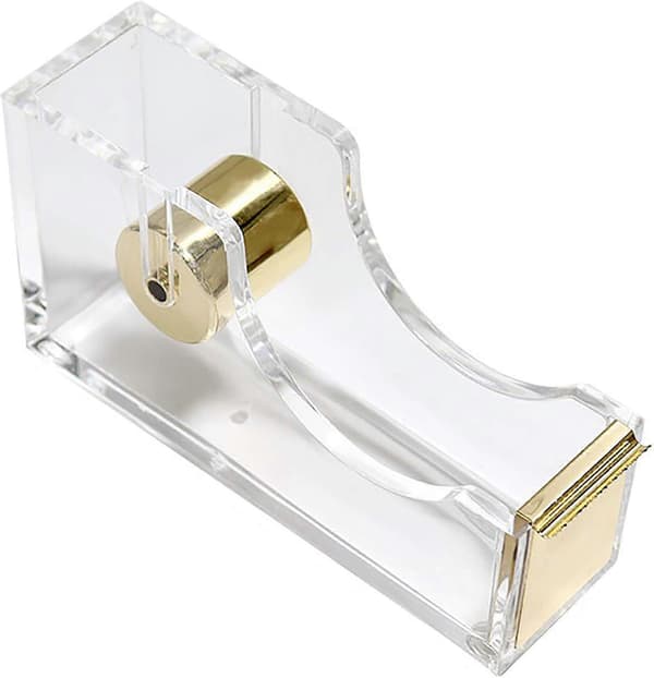 1 st Akryl Tejpdispenser, Tejpkniv, Kontorsmaterial