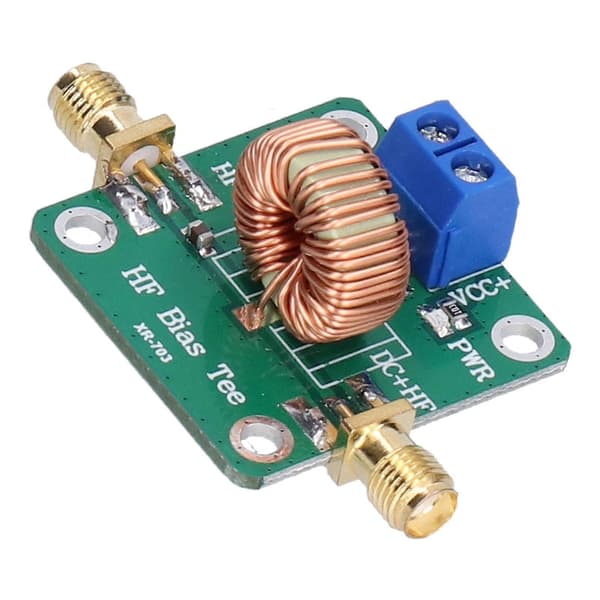 RF Bias Tee -moduuli 0,2–180 MHz, DC-estosuodatinlevy, elektroninen komponentti