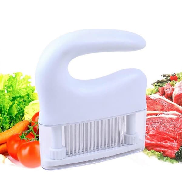 Kjøkkenredskap med nål tenderizer i rustfritt stål, avtakbart og vaskbart