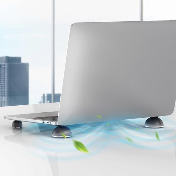 Mini Sammenleggbart Laptop Stativ Aluminium Fotputer Kjøleholder Universal