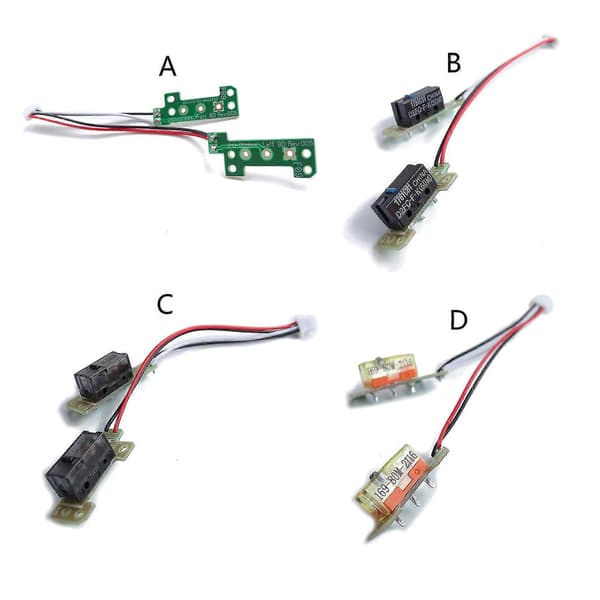 Mus Micro Switch Knapp Cirkel Kort Nyckel Moderkort För Logitech G304 G305
