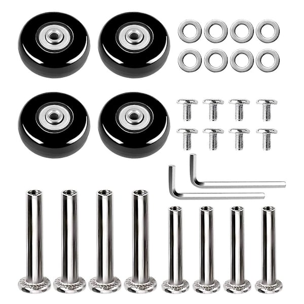 Heavy Duty Caster Luggage Suitcase Wheels Replacement Kit Suitcase Replacement Wheels Luggage Wheels Replacement Kit