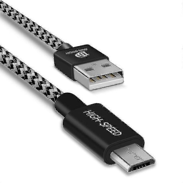 Dux Ducis 2m 2a Usb-C / Micro-C Flettet Datakabel