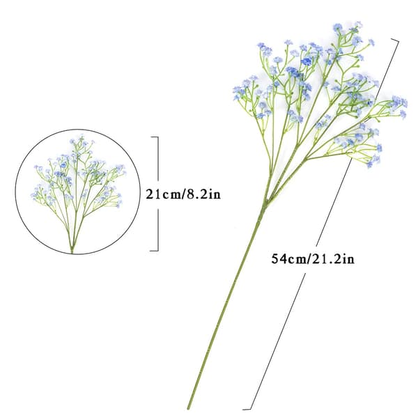 10 kpl Gypsophila Tekokukat Koti Dekor