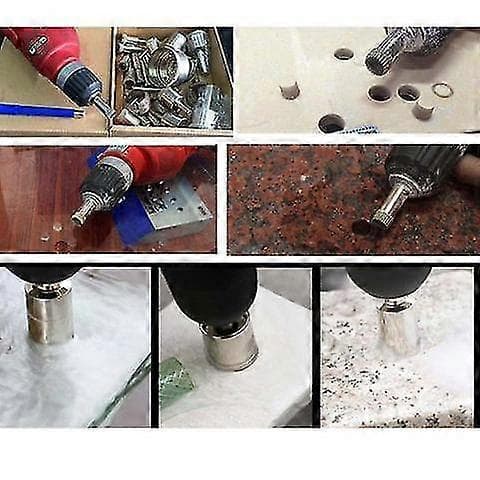 15 stk. diamantbelagte bor bits sæt flise marmor glas keramik hulsav bore bits til elværktøj 6mm-50mm