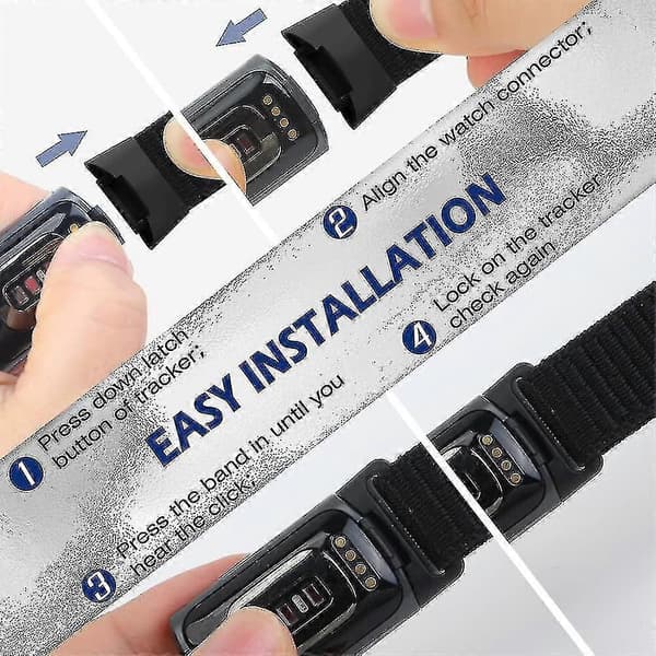Urrem Udskiftning Armbånd Løb Sportsur Loop Rem Til Fitbit Charge 5