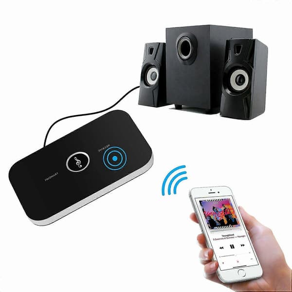 Bluetooth-lähetin ja -vastaanotin langaton adapteri kotistereolaitteille/kaiuttimille