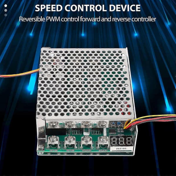 DC 10-55V 100A 3000W Motorhastighetskontroller Reversibel PWM-kontroll Fremover- og bakoverkontroller
