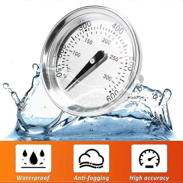 Erstatning BBQ Termometer for Weber Spirit 200 og 300 BBQ-er.