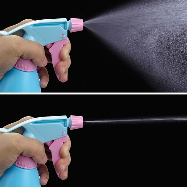 Stykker 500ML Sprayflaske Tomme Påfyllbare Flasker (Ris-rosa-blå)