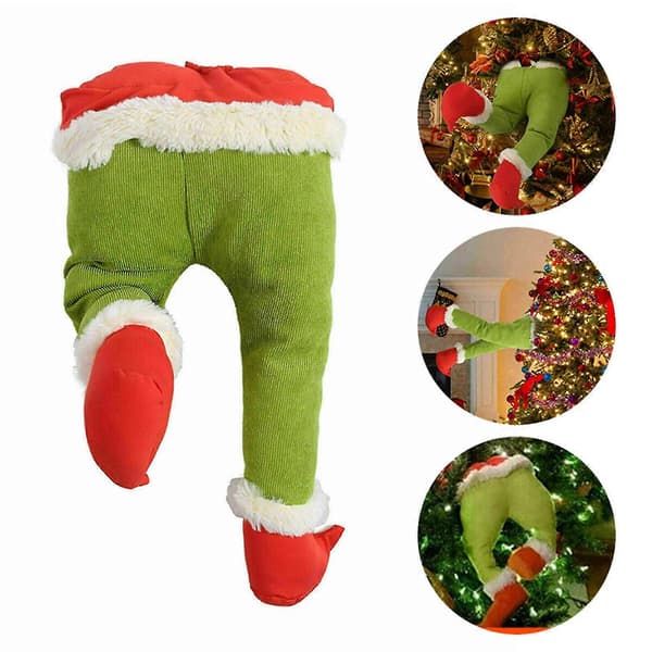 Julepynt Tyv Stjal Grinch Plysj Ben Juletre - MXBC