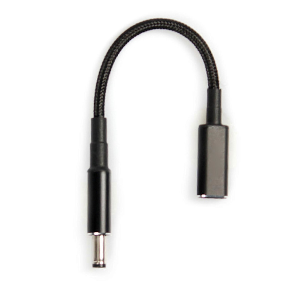 Usb 3.1 Type C hun til DC 5.5 X 2.5mm 5.5 X 2.1 han strømstik adapter