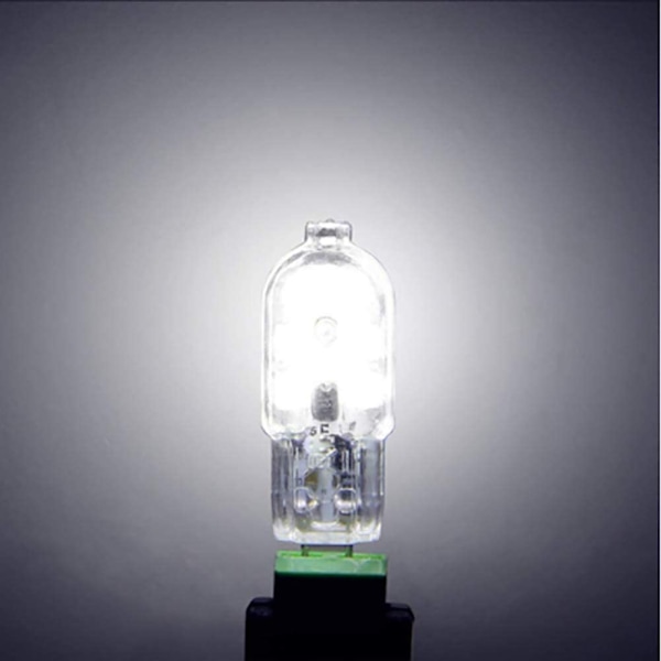 G4 LED 3W glödlampa, 200LM, AC/DC12V, motsvarande 25W, 5 stycken