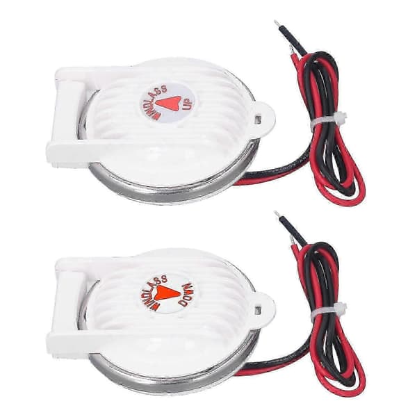 1 Par Vinsjfotbryter Rustsikker Universal Opp Ned for Dekkanker DC12V 24V